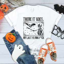 my last flying f bat shirt, halloween retro shirt, happy halloween, gift for halloween, fall, spooky, funny gift