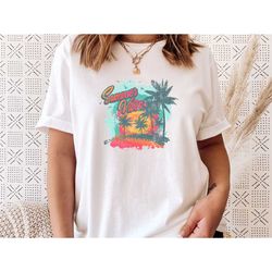 beach tshirt, summer vibes shirt, beach gift, beach party shirt, womens beach top, funny beach t shirt, beach lover gift