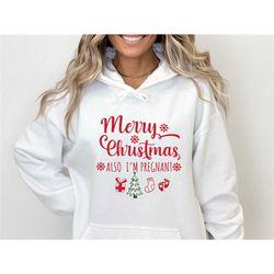 christmas pregnancy, pregnancy hoodie, baby announcement, pregnancy announce, new mum hoodie, baby reveal hoodie, pregna