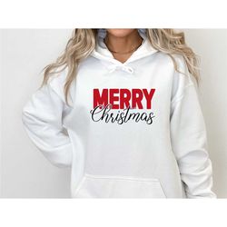 christmas hoodie, merry christmas, funny christmas, kids christmas top, womens christmas, christmas eve gift, christmas