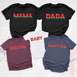 watermelon family shirt, melon mom dad shirt, watermelon first birthday shirt, fruit baby shower party, watermelon shirt