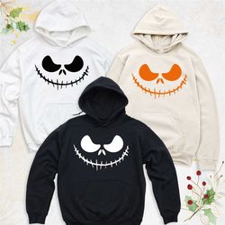 halloween hoodie, pumpkin sweater, halloween sweatshirt, halloween horror sweatshirt, pumpkin face sweater, retro hallow