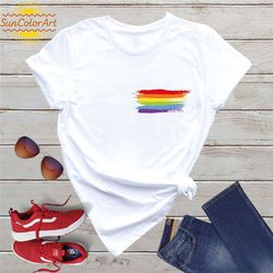 pocket rainbow shirt, lgbt shirt, gay pride shirt, lgbtq shirt, rainbow pride shirt, lesbian shirt, trans shirt, bisexua