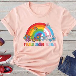 free mom hugs shirt, pride mom shirt, pride shirt, gay mom pride, free mom hugs shirt, pride heart shirt, gay shirt, les