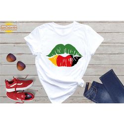 juneteenth mouth shirt, black history tee, juneteenth black king shirt, black lives matter shirt, freeish since 1865, hu