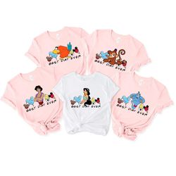 disney aladdin shirt, aladdin best day ever shirt, aladdin friends shirt, princess jasmine shirt, aladdin genie shirt,ra