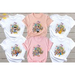 disney epcot flower let the magic blossom shirt, mickey and friend shirt, disney epcot flower and garden festival shirt