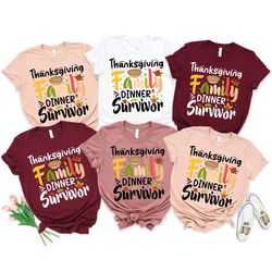 family thanksgiving shirts, funny matching fall family shirts, turkey day family dinner shirt, thanksgiving family reuni