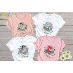 disney princess epcot flower let the magic blossom shirt, disney princess shirt, disney epcot flower and garden festival