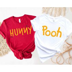 pooh hunny halloween shirt, pooh honey shirt, winnie the pooh shirts, pooh hunny halloween couple shirts, winnie the poo