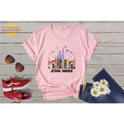 disney star wars castle shirt, star wars castle shirt, matching squad shirt, disney family vacation shirt, disney star w