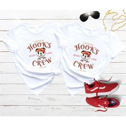 disney cruise shirt, disney pirate shirt, mickey and minnie captain hook's neverland  shirt, pirate shirt, mickey and mi
