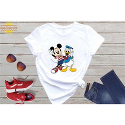 disney mickey mouse and donald duck shirt, mickey mouse shirt, donald duck shirt, disney best friends shirt, disney trip