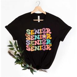 retro graduation shirt, groovy floral senior shirt, graduation shirt, graduation class shirt, senior mom shirt, senior v