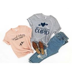 special delivery from cupid shirt call me cupid,pregnancy announcement shirt,couples valentine's pregnancy reveal,mom da