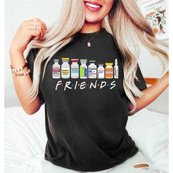 nurse friends, icu propofol shirt, propofol crna medical critical care, friends nurse shirt, gift for crna, icu critical