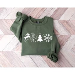 christmas vibes sweatshirt, christmas sweatshirt, christmas gift, womens christmas shirt, winter sweatshirt, holiday swe