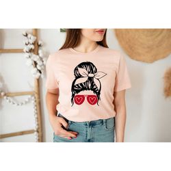 valentines day shirt, love is all need, girls glasses shirts, valentines day shirt for her, valentines day gift, love sh