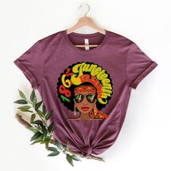 juneteenth shirt,juneteenth afro freeish t-shirt, freeish since 1865, 2023 black independence day, black lives matter, b