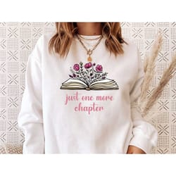 book lover hoodie, book sweatshirt, bookish sweater, floral book jumper, reading jumper, book worm gift, floral book hoo
