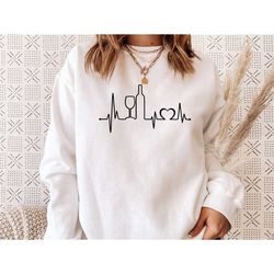 wine sweatshirt, wine sweater, wine lover jumper, gift for wine lover, wine heartbeat top, wine lovers gift, wine party