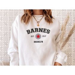 barnes sweatshirt, marvel sweatshirt, bucky barnes sweater, sebastian stan top, winter soldier gift, avengers sweatshirt