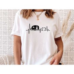 camping tshirt, adventure t-shirt, camper van shirt, van life shirt, happy camper gift, camper van gifts, nature shirt,