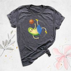 avocado sports shirt, funny avocado shirt, soccer lover shirt, sport kids shirt, vegetarian shirt, avocado birthday gift