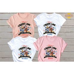 disney cruise line shirt, mickey and friends cruise shirt, disney family cruise shirt, disney cruise trip shirt, disneyl