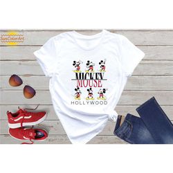 mickey mouse disney hollywood shirt, mickey ears shirt, disney trip shirt, disneyland shirt, disney world shirt, disney