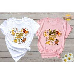 disney hakuna matata shirt, mickey and minnie hakuna matata shirt, disney safari shirt, animal kingdom shirt, disney wil