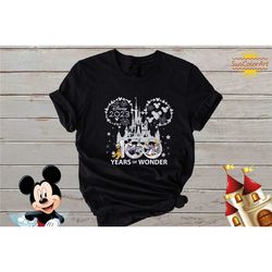 disney 100 years of wonder shirt, disney anniversary shirt, disney 100th shirt, disney 100th years celebration, disneyla