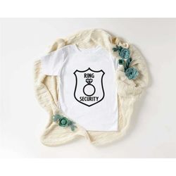 ring security shirt, ring security boys shirt, bridal party shirts, ring bearer shirt, flower girl shirt, ring bearer gi