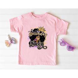 birthday queen shirt, afro queen shirt, birthday girl shirt, birthday diva shirt, birthday princess shirt, it's my birth