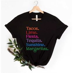 cinco de mayo tacos margaritas shirt,colorful cinco shirt,fiesta squad shirt,fiesta party shirt,margaritas shirt,tacos s