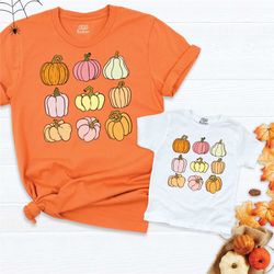 Mommy And Me Halloween Shirt, Halloween Mama Mini Matching Outfits, Pumkin Baby And Mama, Mommy And Me Pumkin Shirts, Mo
