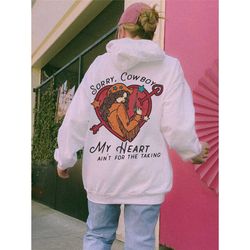 cowboy valentines hoodie western valentines sweatshirt galentines day cowgirl hoodie valentines cowboy shirt v day weste