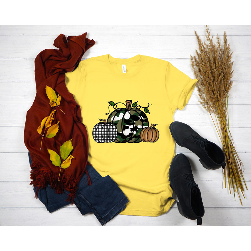 Pumpkin with camo Shirt- Fall Shirt - Pumpkin Shirt - Cute Fall Shirt - Leopard Print Pumpkin Shirt - Fall Mom Shirt - Fall Teacher Tee.jpg