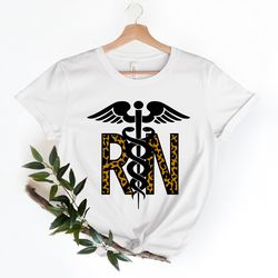 rn leopard shirt, leopard print nurse life, registered nurse shirt, rn shirts, nurse week shirt, cna shirt, nursing, nur