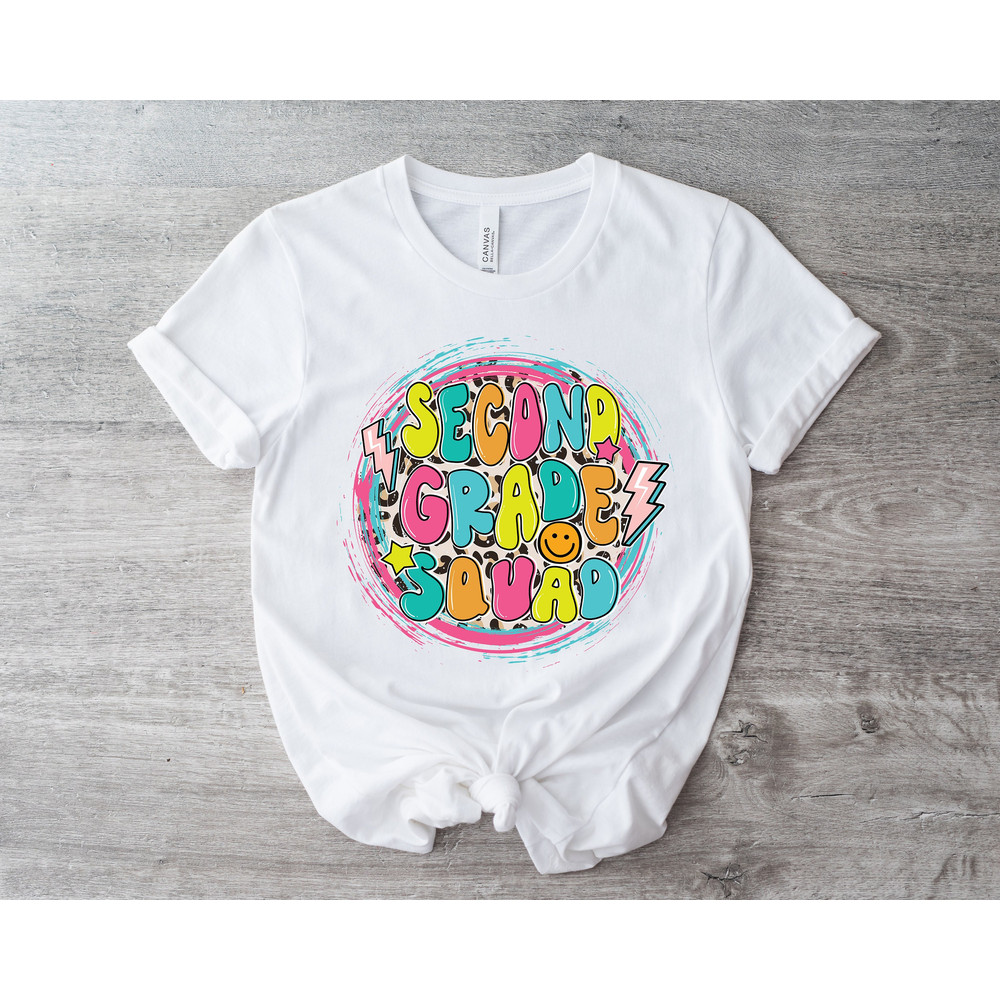 Second Grade Squad Shirt, Second Grade Crew Shirt, 2nd Grade Squad, Teacher Shirt, 2nd Grade Gift, School Tee, Team 2nd Grade.jpg