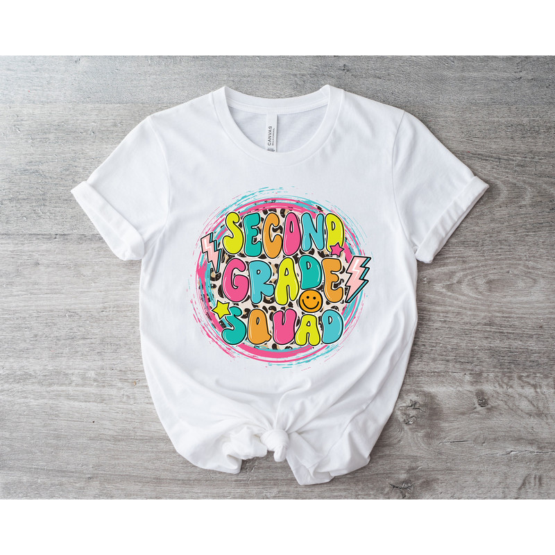 Second Grade Squad Shirt, Second Grade Crew Shirt, 2nd Grade Squad, Teacher Shirt, 2nd Grade Gift, School Tee, Team 2nd Grade.jpg