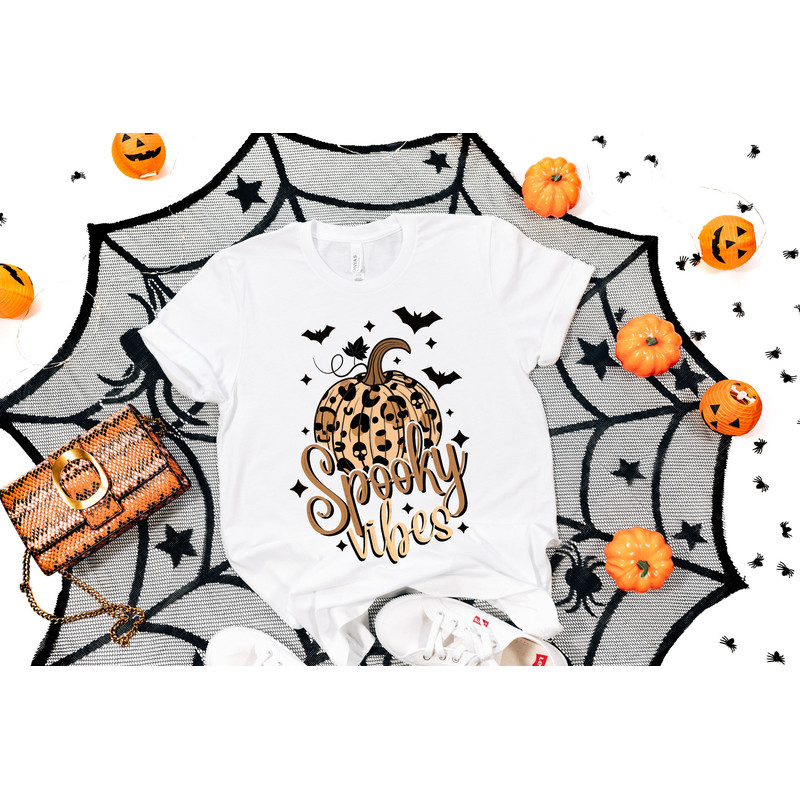 Spooky Vibes shirt, Spooky vibe tshirt, Halloween Leopard shirt,Retro Halloween shirt,Funny Halloween shirt, Halloween shirt,Spooky tshirt.jpg
