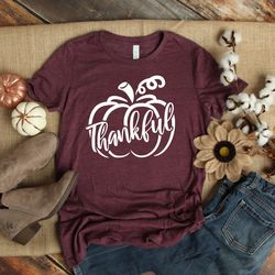 thankful pumpkin shirt, cheetah pumpkin shirt,thanksgiving shirt, thankful shirt,fall shirt, hello pumpkin,family matchi