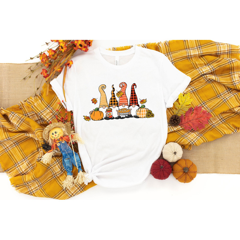 Thanksgiving Gnome Shirt, Gnome Shirt, Pumpkin Shirt, Cute Thanksgiving Tee, Happy Thanksgiving Shirt, Hello Fall, Thanksgiving Gif 1.jpg