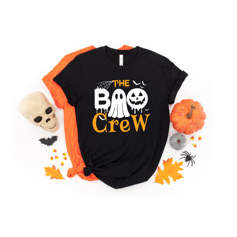 The Boo Crew Shirts, Halloween Family Matching Shirt, Halloween Party Shirt, Family Costume Shirt, Family Halloween Shirt, Halloween Crews.jpg