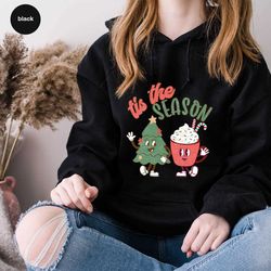 merry christmas crewneck sweatshirt, holiday gift, xmas tree graphic tees, holiday long sleeve t-shirt, xmas hoodies, wo