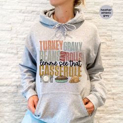 thanksgiving sweatshirt, thanksgiving gift, fall hoodies and sweaters, thankful gifts, matching family clothes, dinner l