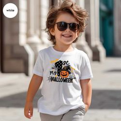 my first halloween onesie, cute halloween gifts, pumpkin graphic tees, spooky season baby clothing, halloween newborn ba