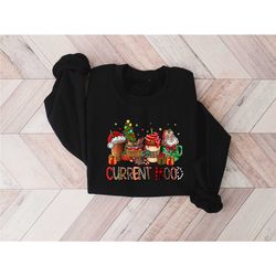 christmas coffee drink sweatshirt,christmas family shirt,christmas gift,holiday gift,christmas family matching shirt,cur