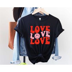 retro love shirt, valentine's day shirts, cute love tee shirt - heart shirt - valentine's day shirt for women - valentin